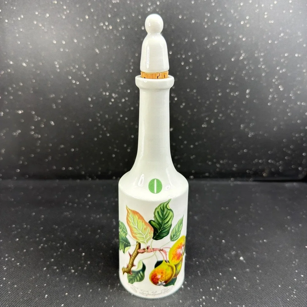 Portmeirion Pomona Teinton Squash Pear Cruet Bottle with Stopper England 8.5